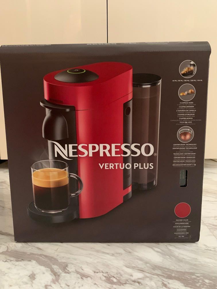 Nespresso Coffee Machine Vertuo Plus Tv Home Appliances Kitchen Appliances Coffee Machines Makers On Carousell
