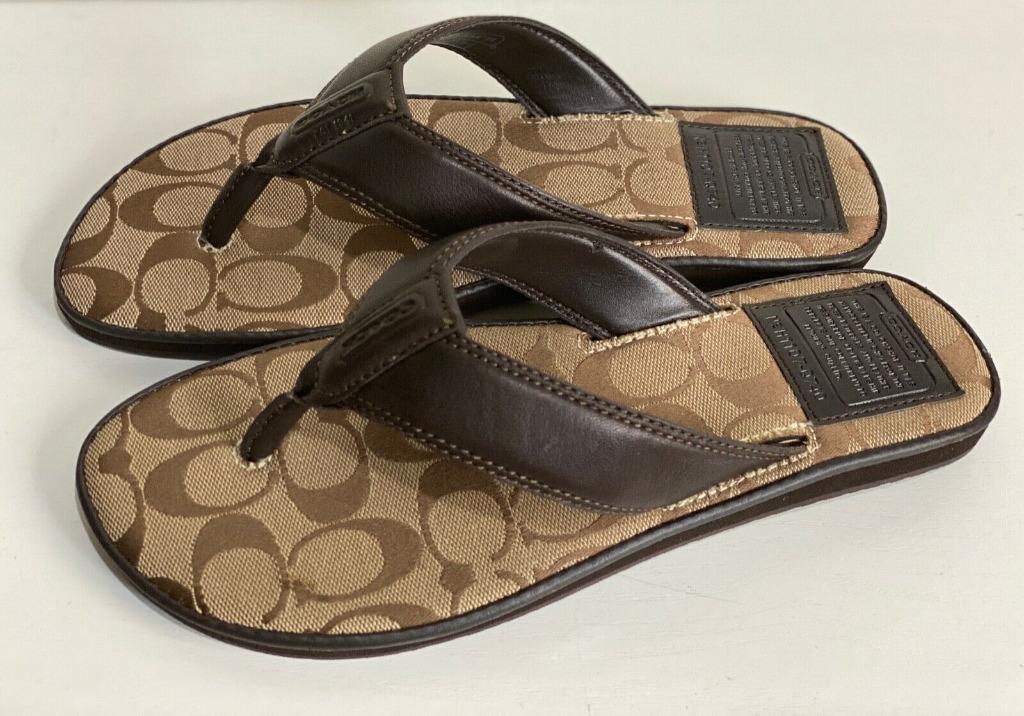 Men's coach sandals sale sale
