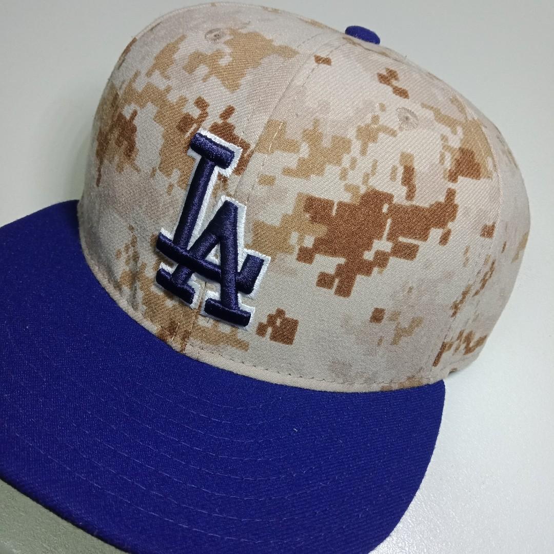 New Era LA Dodgers digital camo fitted hat