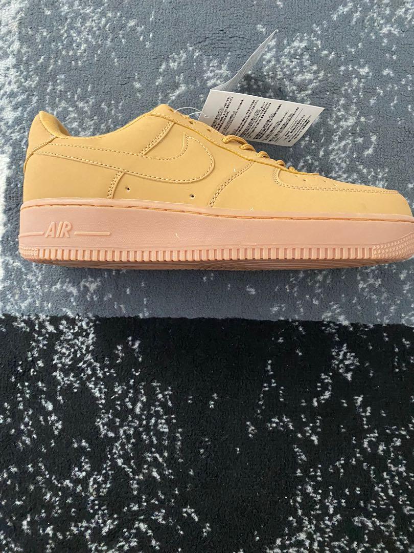 Air force on sale one nike mostaza