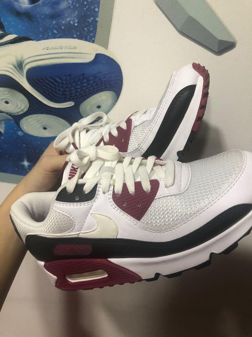 Nike air max 90 maroon