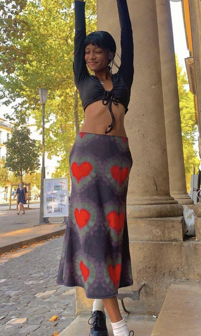 Omighty heart skirt clearance
