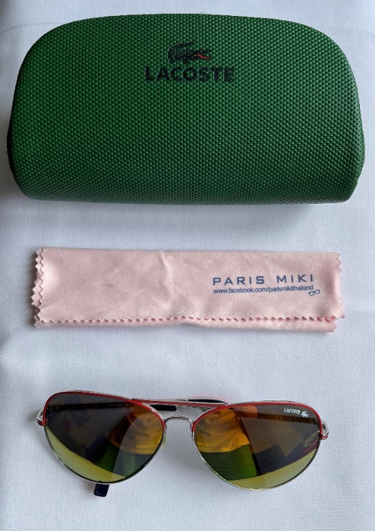 Lacoste sunglasses (Original and Used), Luxury, Accessories on Carousell