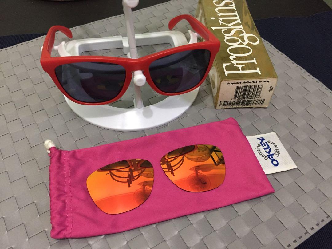 Oakley frogskins red new arrivals