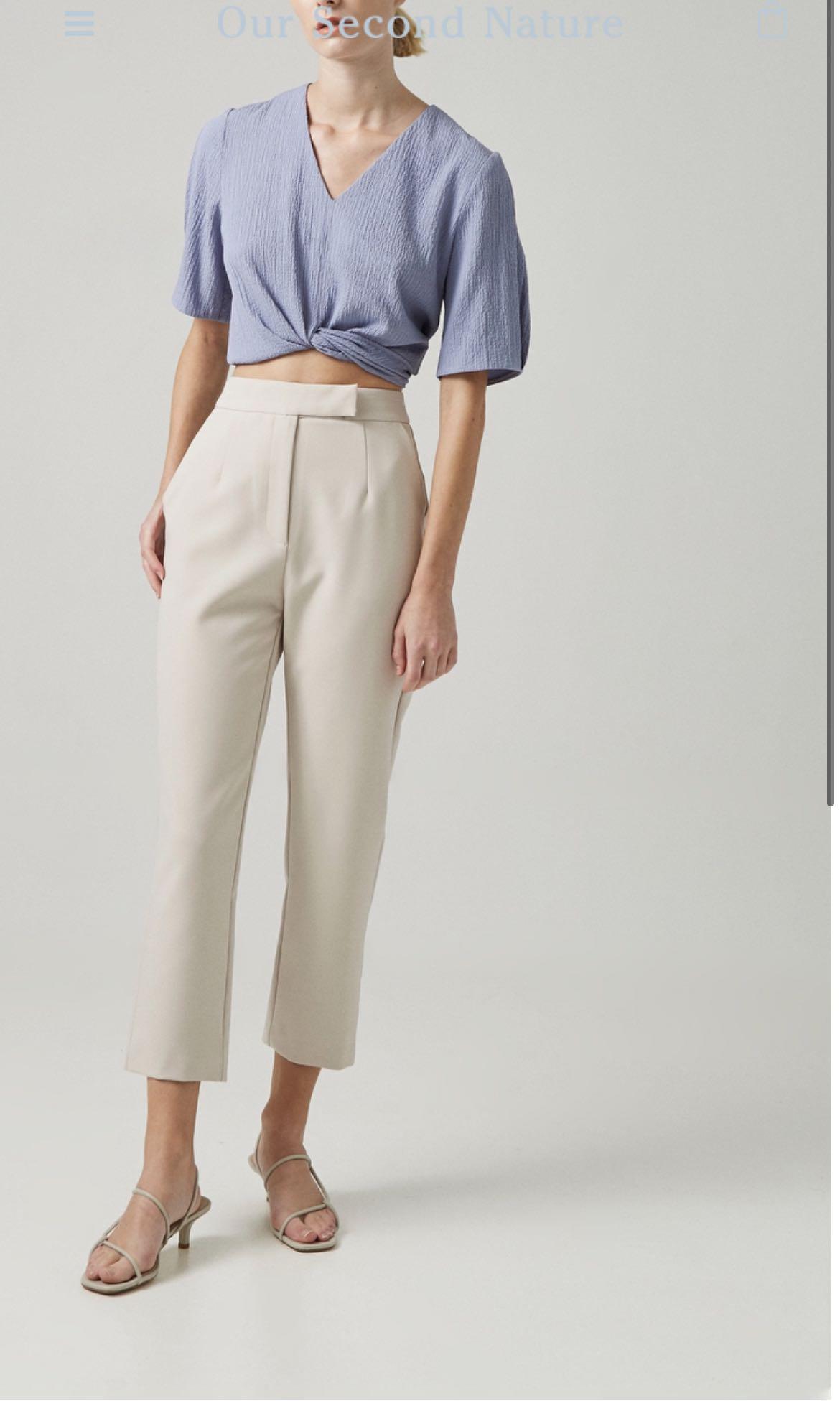 high waisted work pants