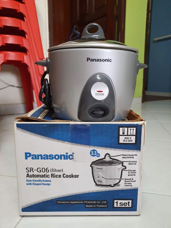 Panasonic Rice Cooker SRG06, TV & Home Appliances, Kitchen Appliances, Cookers on Carousell