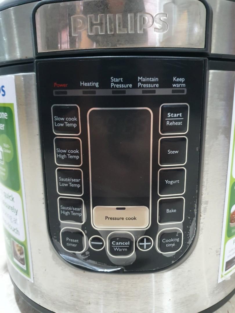Philips Pressure Cooker HD2137, TV & Home Appliances, Kitchen