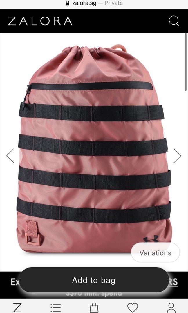 Pink Under Armour sports bag, Women's Fashion, Bags & Wallets, Tote