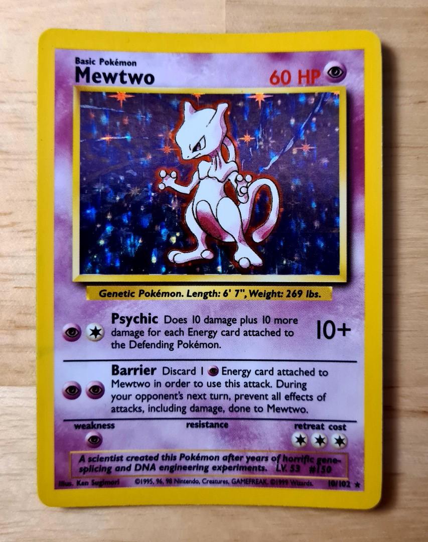 Pokemon TCG Mewtwo Holo Rare - 150/165 Pokemon 151 JAPANESE NM