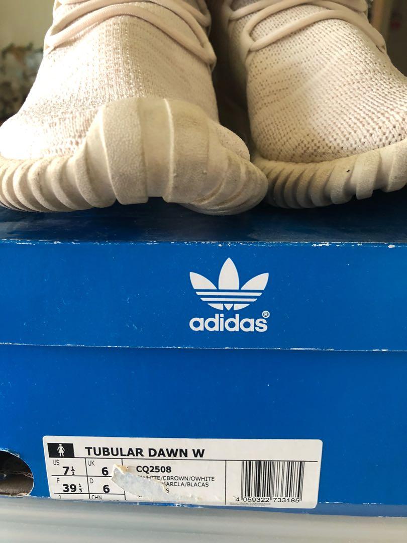 Pre loved Adidas Tubular Dawn W Men s Fashion Footwear Sneakers on Carousell