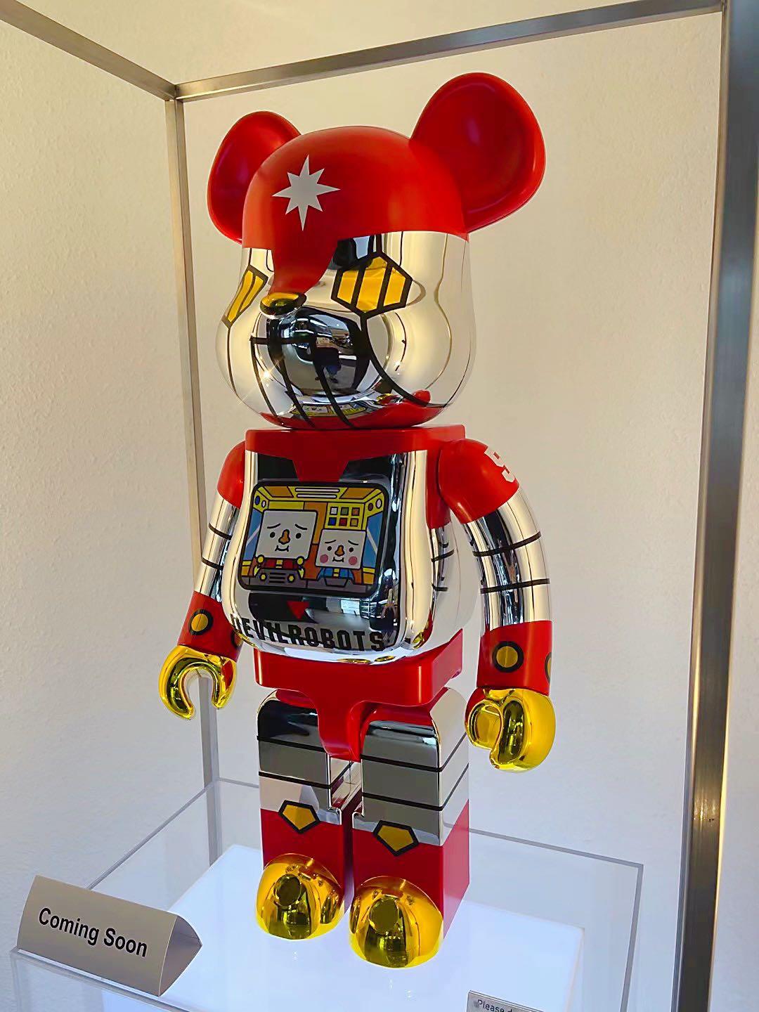 [In Stock] BE@RBRICK x Devil Robot To-Fu Robo 1000% (In celebration of ...