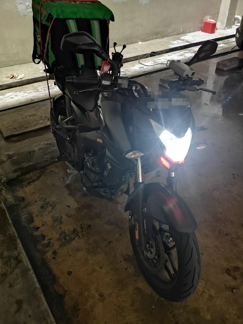 Pulsar 200 ns led headlight sales