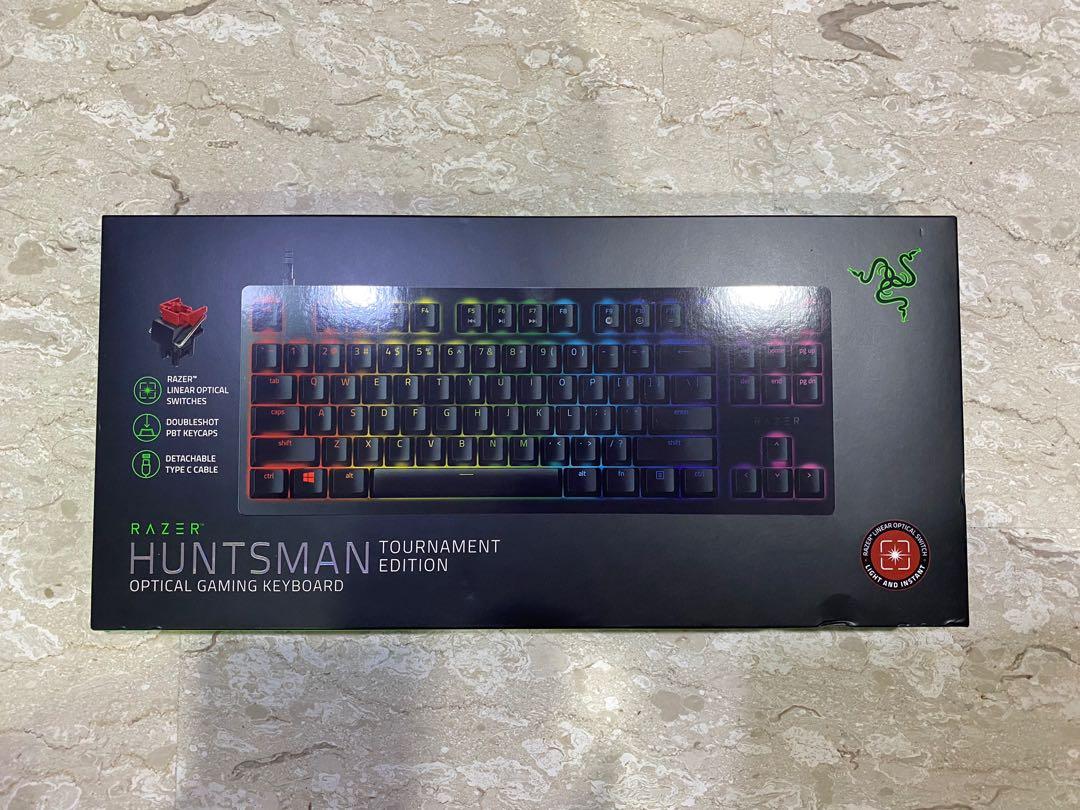 Razer Huntsman Te Tournament Edition Red Switches Computers Tech Parts Accessories On Carousell