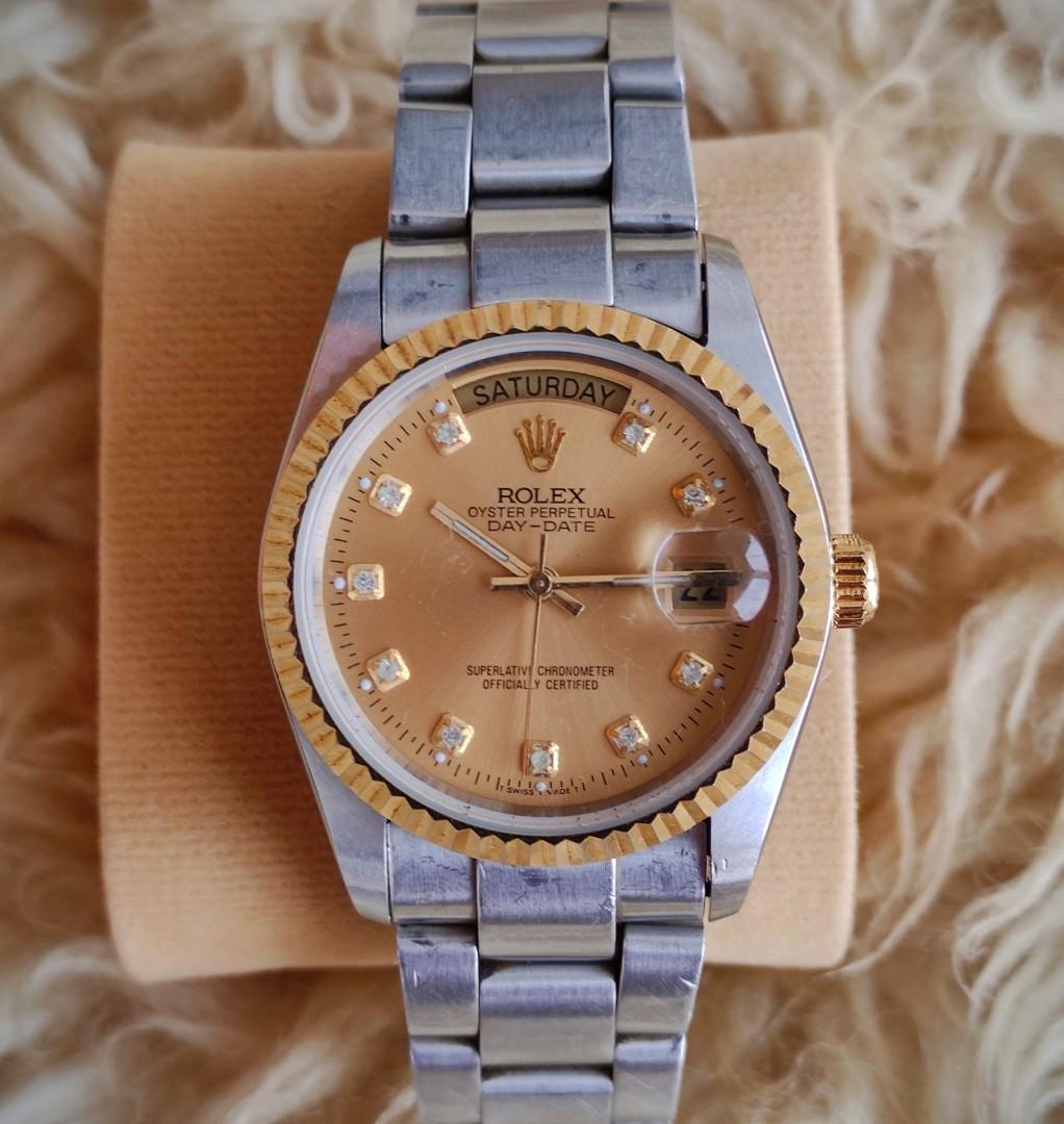 Rolex day date president harga clearance