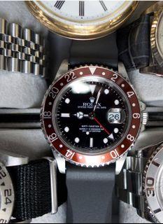 Rolex GMT Bezel two types.