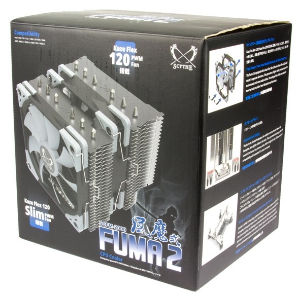 Scythe Fuma 2 Twin Tower Cooler Bizgram Asia 87776955, Computers & Tech ...