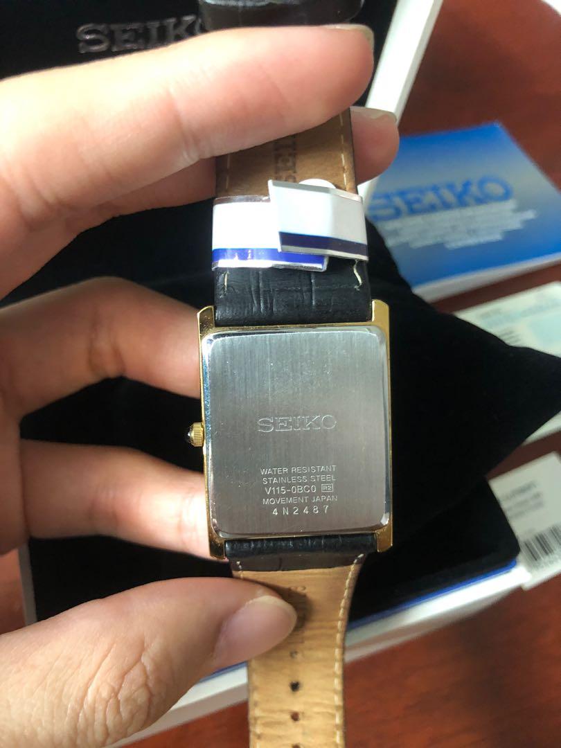 Seiko Tank (SUP880), Men's Fashion, Watches & Accessories, Watches on  Carousell