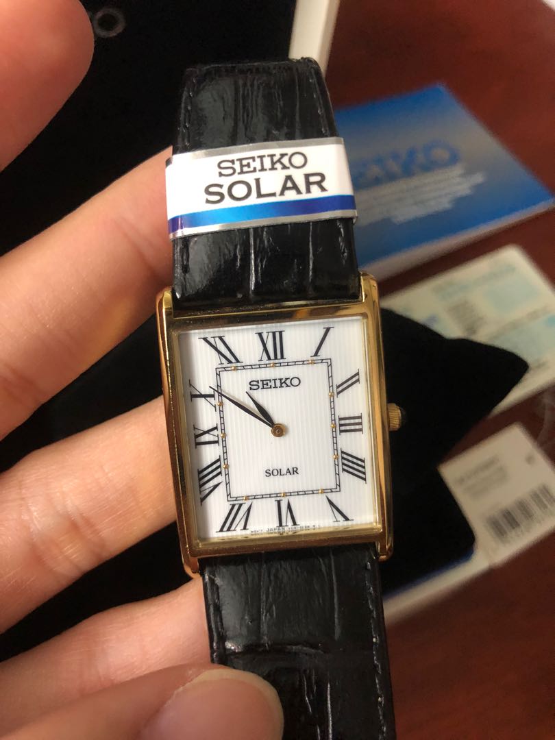 Seiko Tank (SUP880), Men's Fashion, Watches & Accessories, Watches on  Carousell
