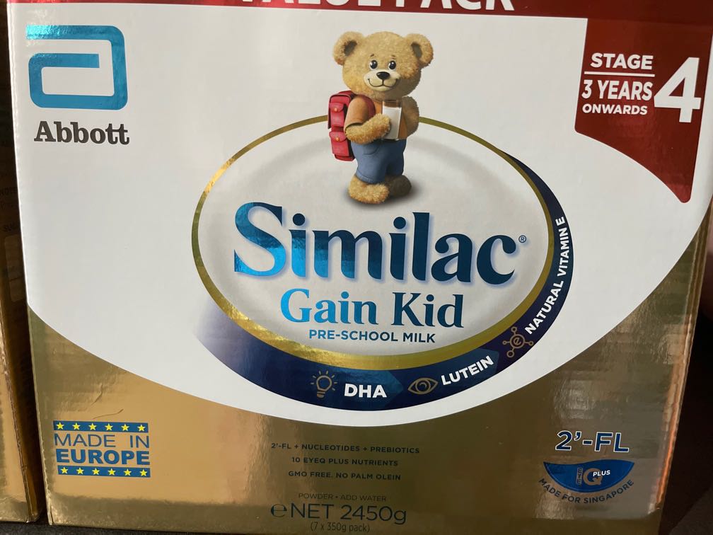 Similac gain iq stage 4 hotsell