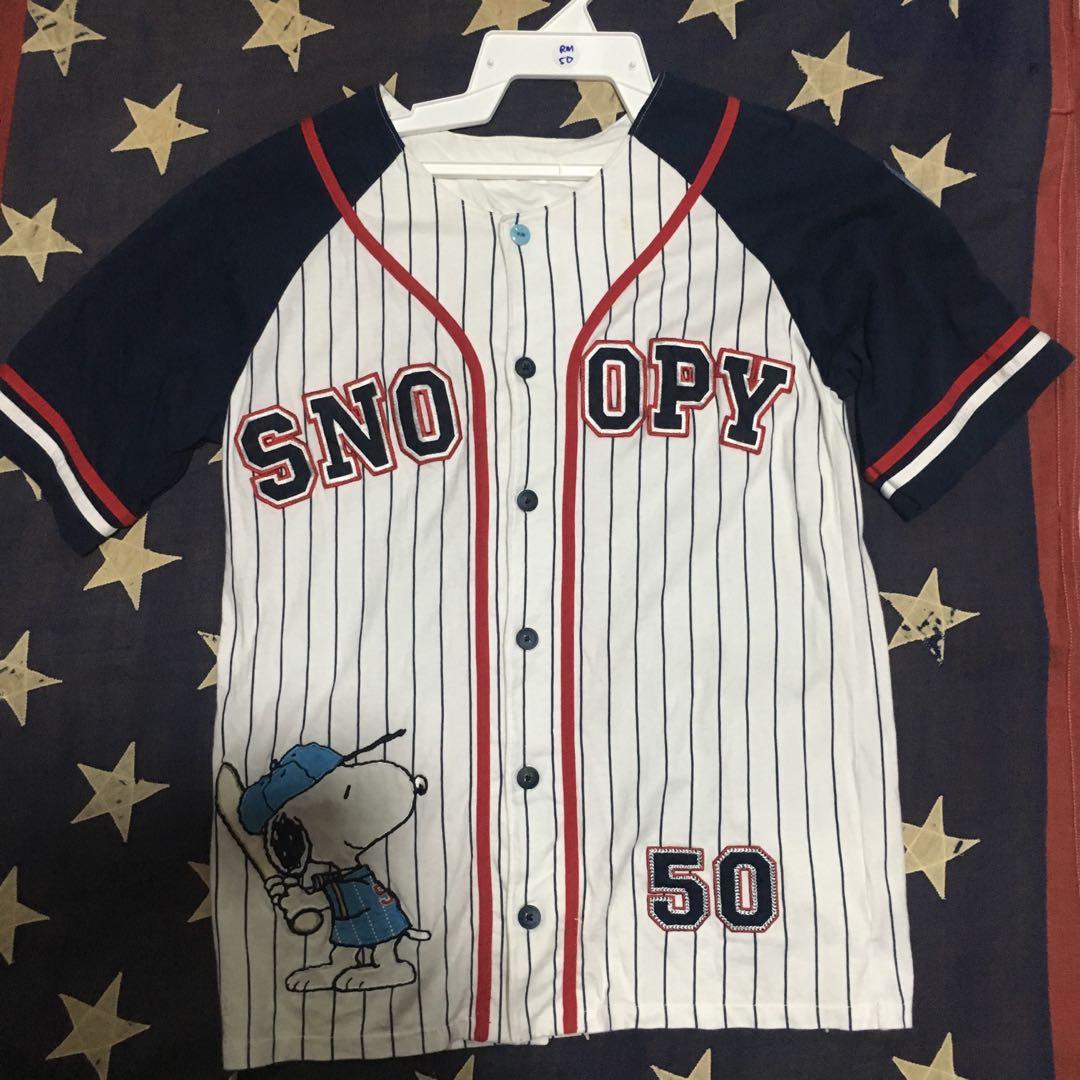 Snoopy Baseball Jerseys 