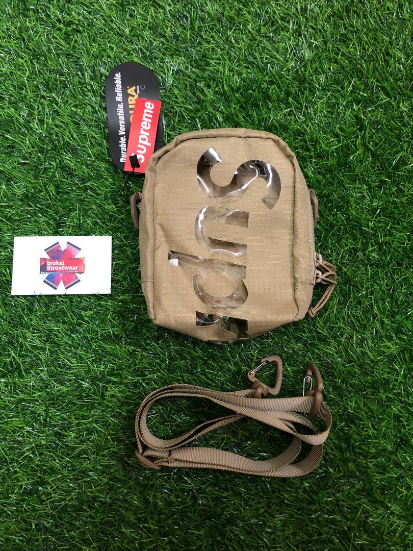 Supreme ss21 neck pouch tan