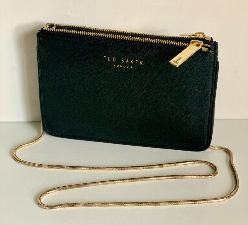 ted baker double zip cross body bag