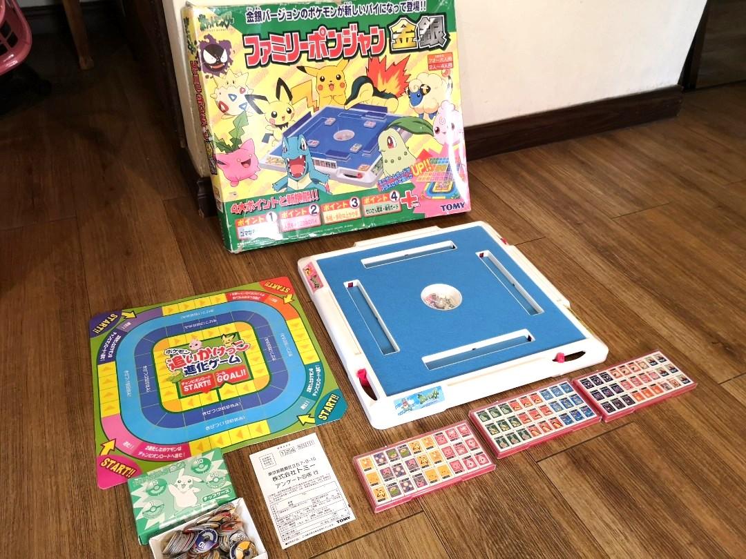 Tomy Donjara Donjuru Pokemon Pocket Monsters Mahjong Set 100 Complete Back In Box Toys Games Board Games Cards On Carousell