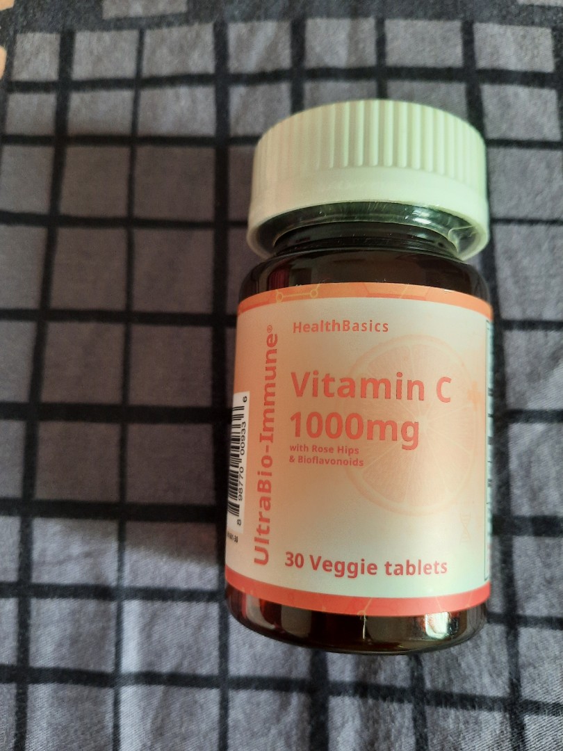 Ultrabio Immune Vitamin C 1000mg Health Nutrition Health Supplements Vitamins Supplements On Carousell