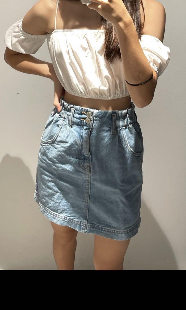 UP 40 Topshop Paperbag Skirt Women s Fashion Bottoms Skirts on
