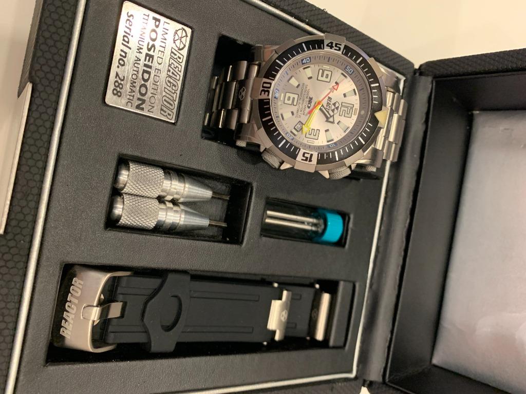 Watches USA Reactor Poseidon Limited Edition Titanium Automatic