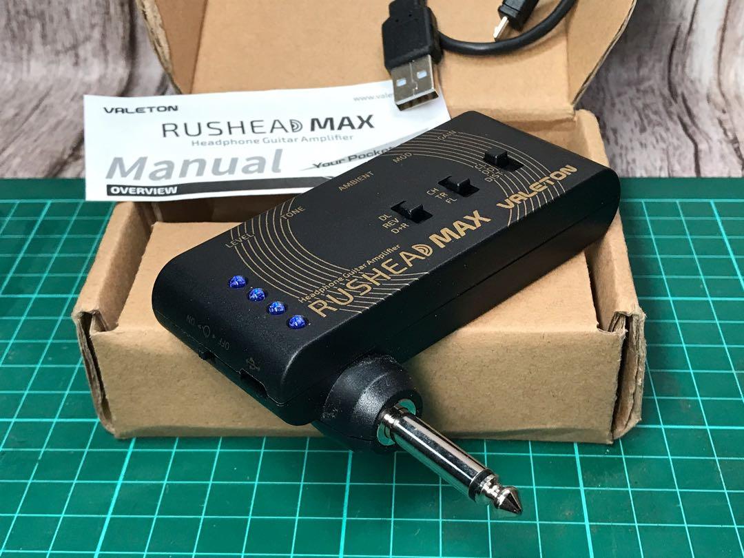 Valeton rushead max on sale manual