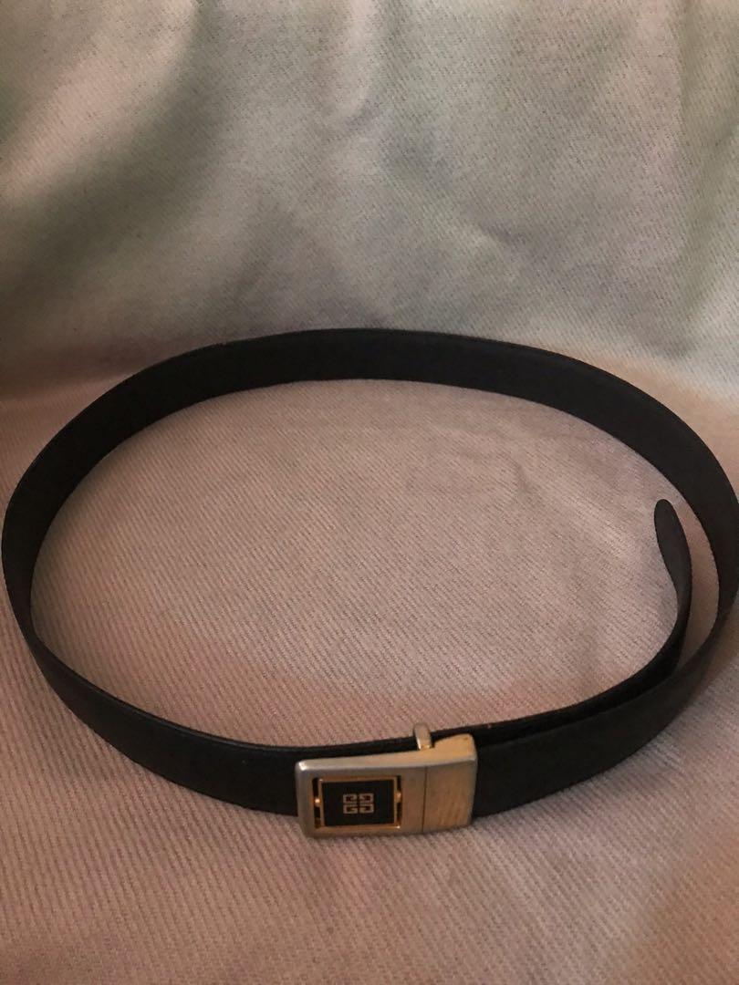 Authentic Vintage Givenchy Leather Unisex Belt 32-35, Women's Fashion,  Watches & Accessories, Belts on Carousell