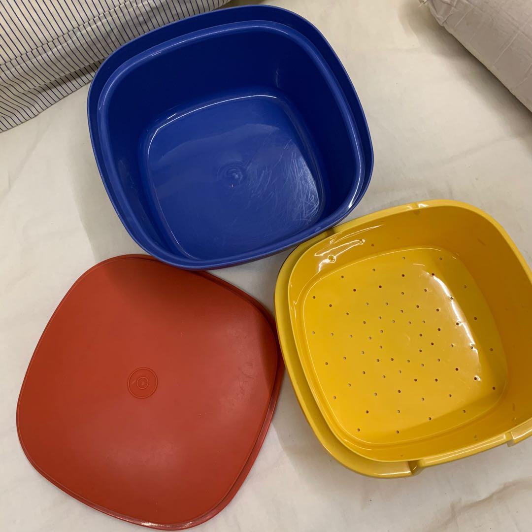 Vintage Rice Cooker/Storage Container from Tupperware (Multi Server