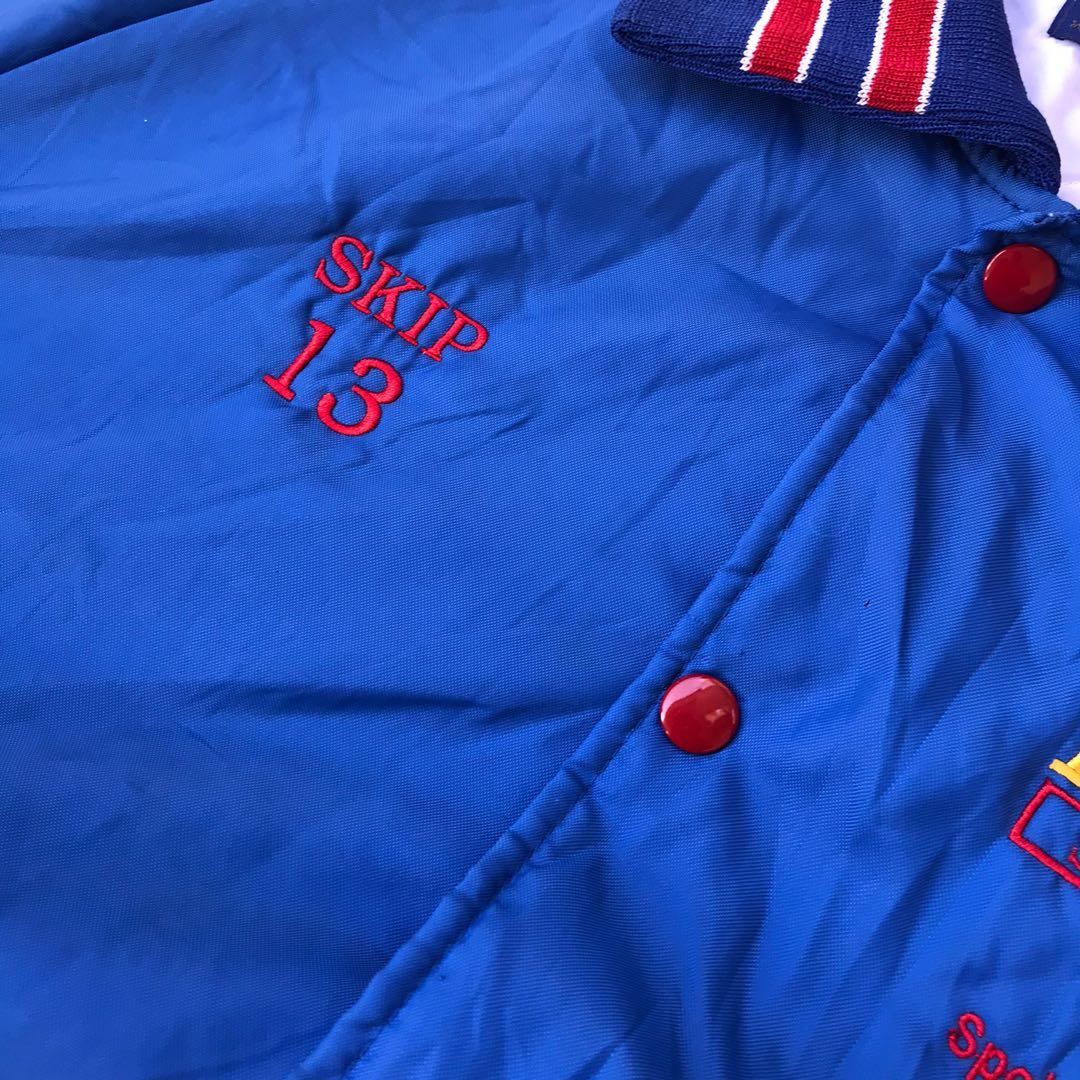 VINTAGE SOFTBALL VARSITY JACKET by HOLLOWAY XXL MENS 29 x 27.5, Men's Fashion, Coats, Jackets