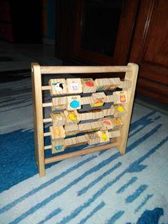 Wooden ABC Abacus