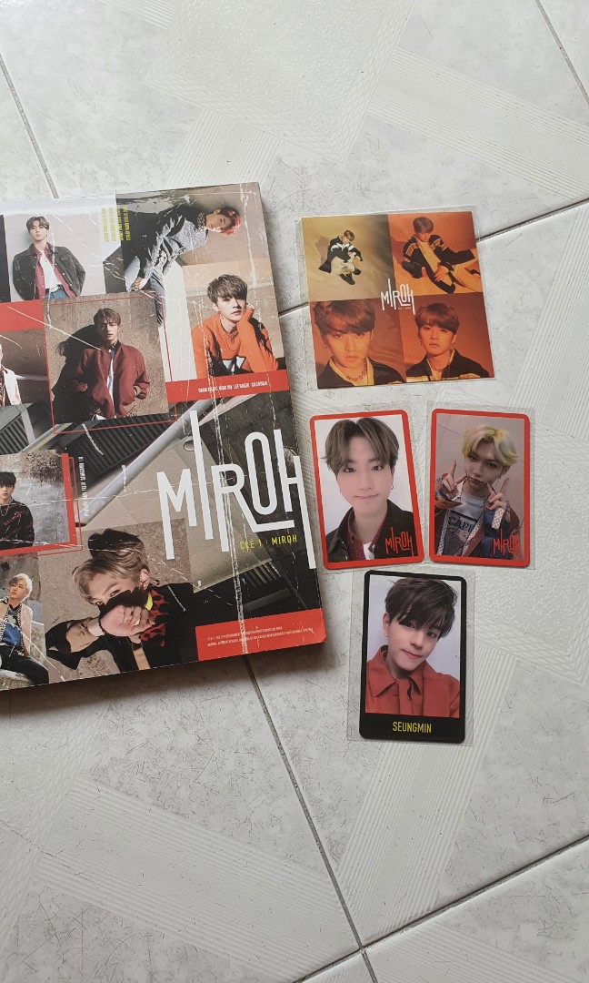 [wts] Stray Kids Miroh Album + Photocards || pcs pob sticker clé 1 lee