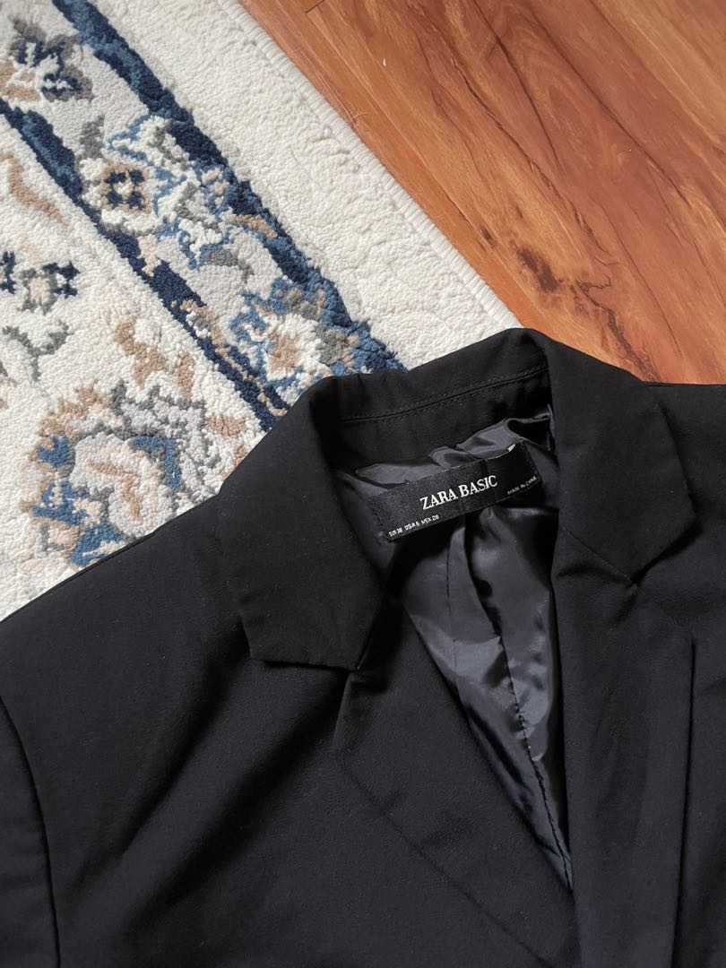 Zara basic black blazer outlet