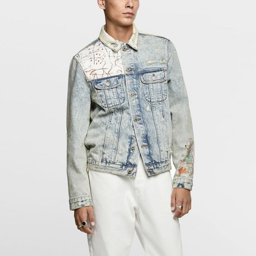 basquiat denim jacket