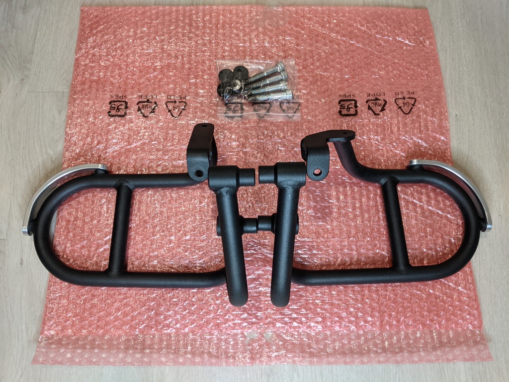 1400GTR Rear Crash Bars / Rear Luggage Guards / Kawasaki GTR Crash