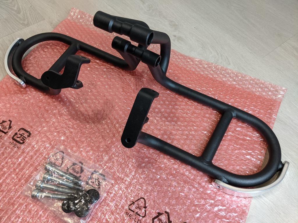 1400GTR Rear Crash Bars / Rear Luggage Guards / Kawasaki GTR Crash