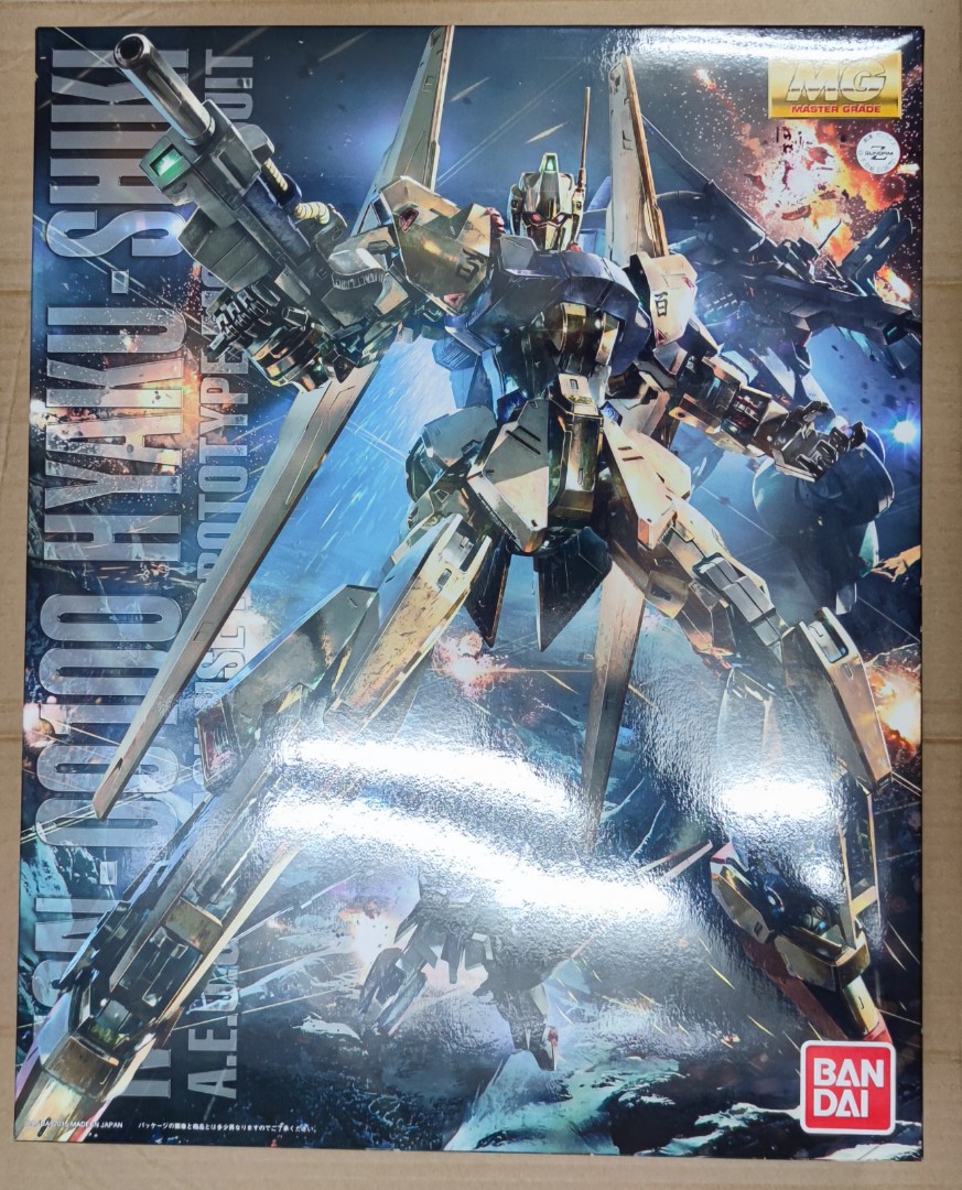 全新BANDAI MG 1/100 MSN-00100 HYAKU SHIKI 百式Ver 2.0 模型, 興趣及 