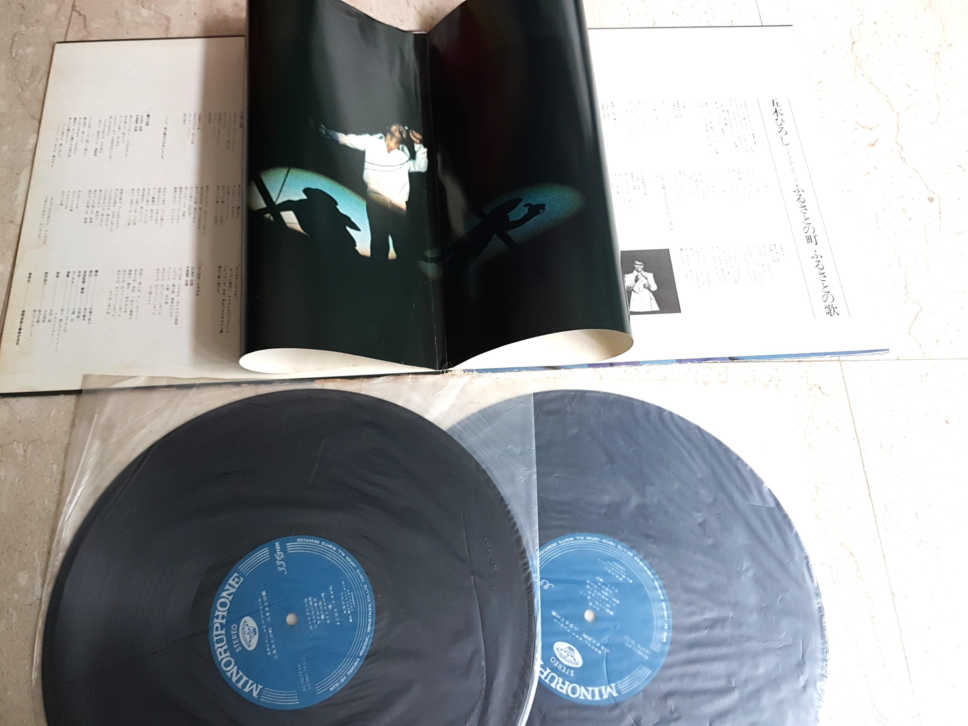 五木 ひろしHiroshi Itsuki 1973 Live Double vinyl lp record, Hobbies & Toys 五木 ひろしHiroshi Itsuki 1973 Live Double vinyl lp record, Hobbies & Toys