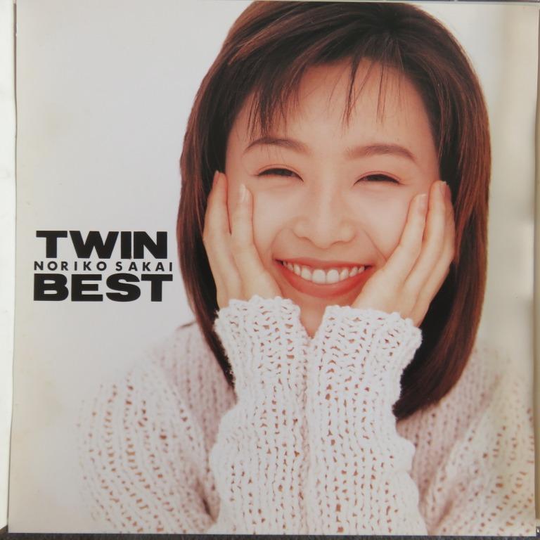 酒井法子noriko sakai - TWiN BEST 厚盒精選CD2枚組(95年Victor 日本版) 4200yen