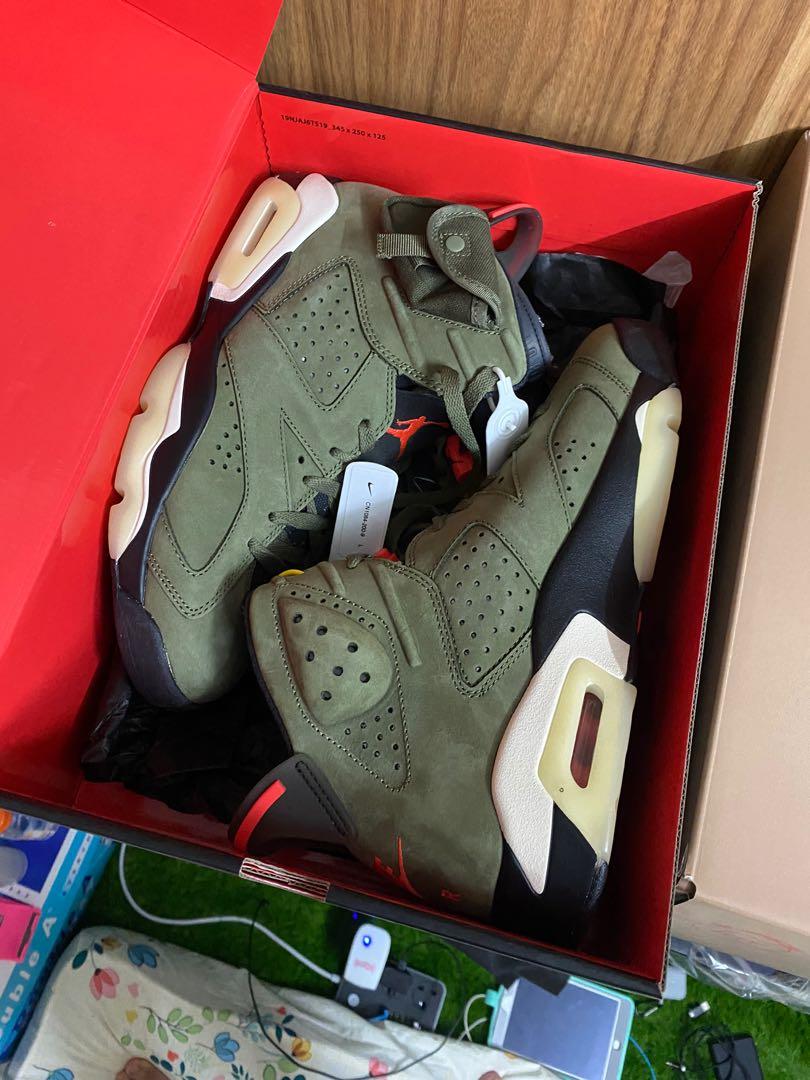 olive green travis scott