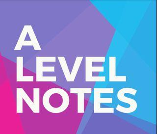 A Level Notes (1500+ files)