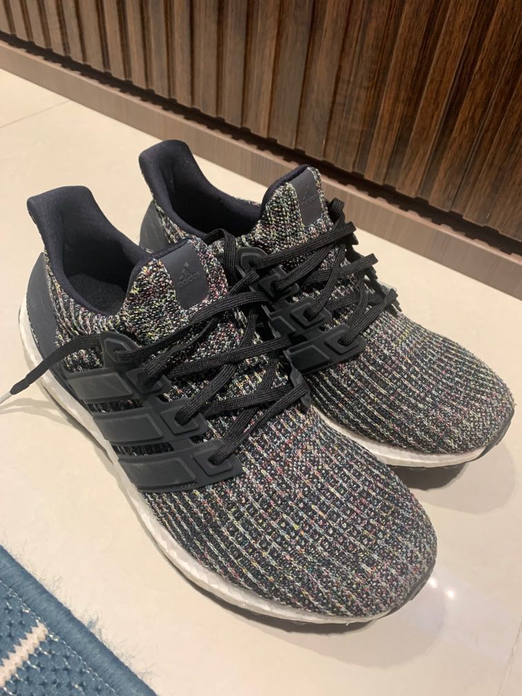 ultraboost multicolor black