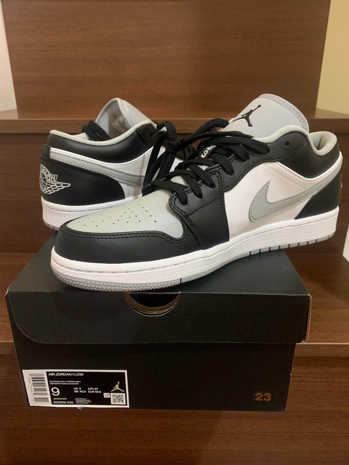 air jordan 1 low shadow grey