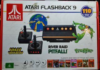 Atari Flashback 9, 110 Games, Wired Joystick Controllers, Black