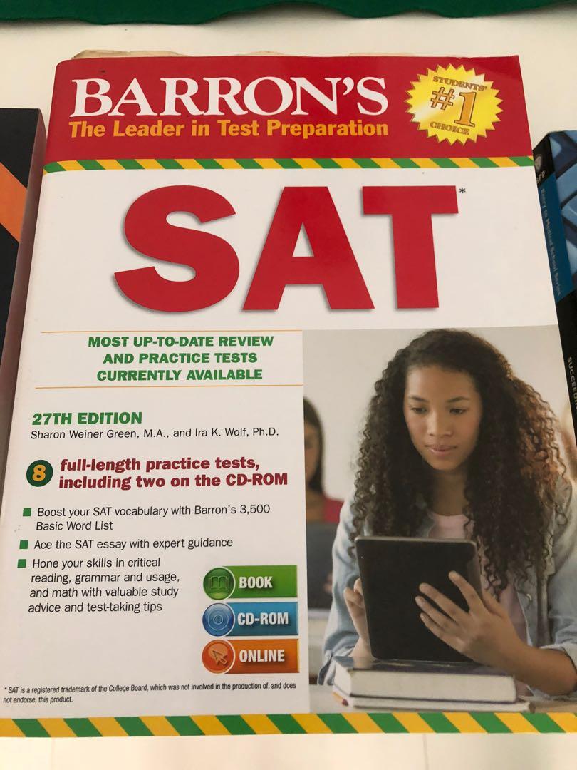 Barron’s SAT 27th Edition, Hobbies & Toys, Books & Magazines