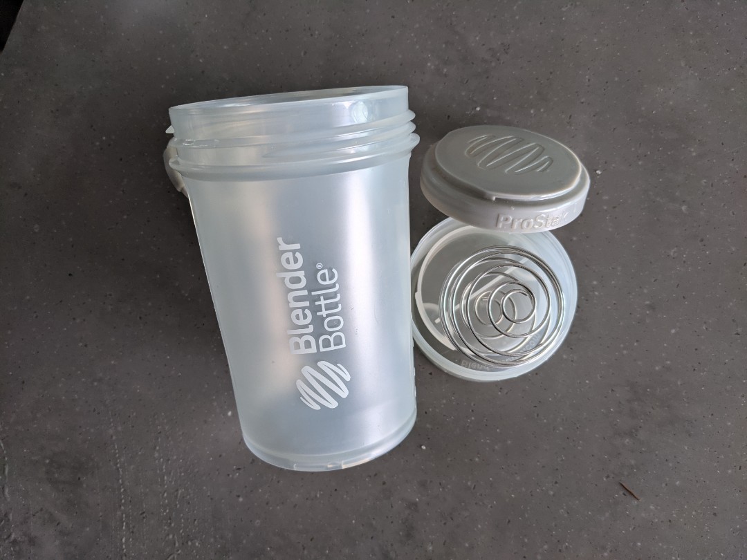 Blender Bottle ProStak 22 oz. Shaker with Loop Top - Pebble Gray